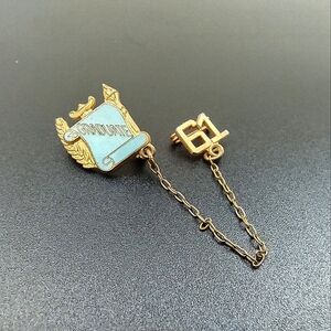 Vintage School 1961 Graduate Lapel Pin Brooch
